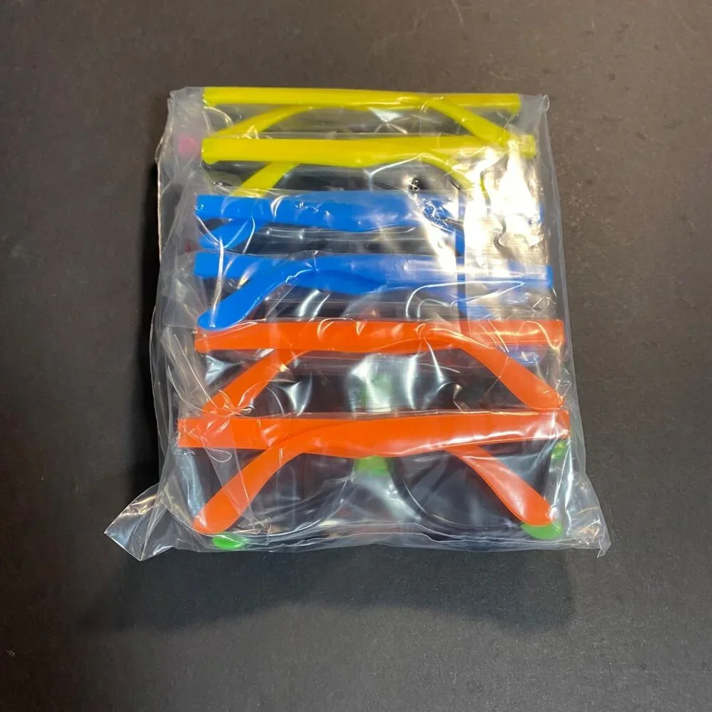 UV400 Colorful Wayfarer-styled Sunglasses for Kids Lot Of 12